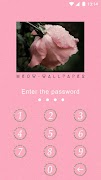 AppLock Theme Pink Rose screenshot 5