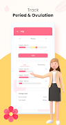 Period Tracker Ovulation Dates скриншот 1