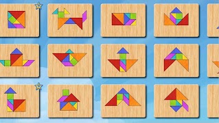 Tangram puzzle تصوير الشاشة 2