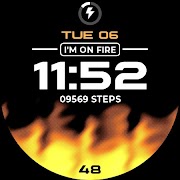 Animated Fire Watch Face screenshot 2