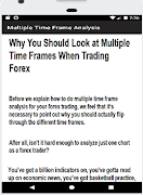 Multiple Time Frame Analysis 스크린샷 4
