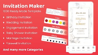 Invitation Card Maker screenshot 7