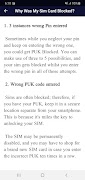 Sim Unlock Puk Code Guide Ekran Görüntüsü 3