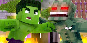 Hulk Mod for Minecraft скриншот 2