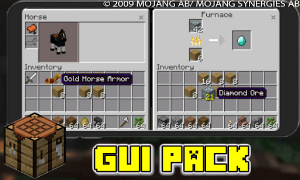 Poster GUI Pack Addons Minecraft