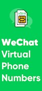 Virtual Number for WeChat पोस्टर