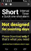 Large Countdown Timer تصوير الشاشة 2