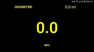 Simple speedometer اسکرین شاٹ 4