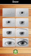 برنامه‌نما How to Draw Eyes Step by Step عکس از صفحه