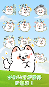 Cute Samoyed - WAStickerApps Screenshot 1