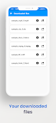 Sample file downloader 스크린샷 4