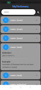 MyDictionary স্ক্রিনশট 2