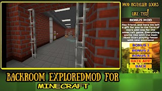 برنامه‌نما Backroom Mod For Minecraft عکس از صفحه