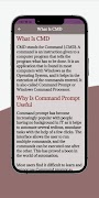 CMD Commands Prompt List Guide स्क्रीनशॉट 1