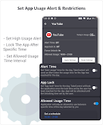 TakeControl- App Usage Tracker 截图 1