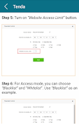 Parental control setup guide o screenshot 2