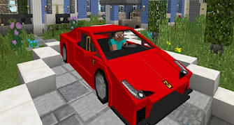 3 Schermata Super car f mod for mcpe