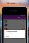 Call Blocker - Blacklist syot layar 2