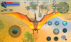 Pteranodon:Flying Dinosaur Sim screenshot 6