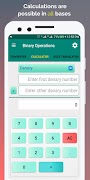 Total Binary Operations: Converter and Calculator ảnh chụp màn hình 1