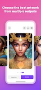 برنامه‌نما Fantasy - AI Image Generator عکس از صفحه