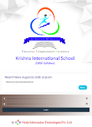 Krishna International School Affiche
