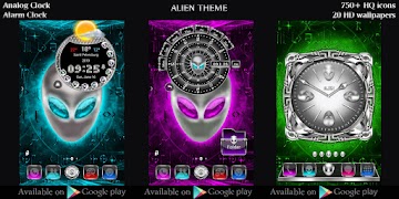Alien Dialer Theme ภาพหน้าจอ 7
