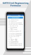 GATE Civil Engineering Formula ảnh chụp màn hình 2