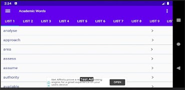 Academic Words Plakat