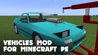 Vehicles Mod for Minecraft PE اسکرین شاٹ 4