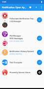 Notification Open App capture d'écran 2
