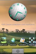 Golf Ball Clock poster