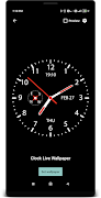Horloge Fond d'écran Live capture d'écran 1