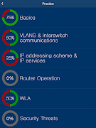 CCNA Exam Practice Questions captura de pantalla 5