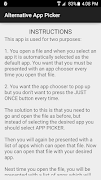 Alternative App Picker poster