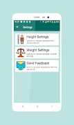 BMI Calculator- Health App wit اسکرین شاٹ 4