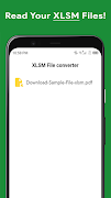 XLSM File Opener Reader Editor 截圖 4
