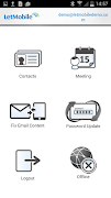 LetMobile Secure Mobile Email imagem de tela 2