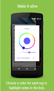 برنامه‌نما Omni Notes عکس از صفحه
