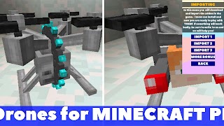 Drone Mod for Minecraft PE تصوير الشاشة 2