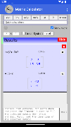 1 Schermata Matrix Calculator