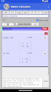 Matrix Calculator screenshot 1