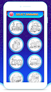 Train Coloring Book Game скриншот 1
