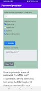 Password generator ảnh chụp màn hình 4