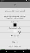 Remote control always mouse imagem de tela 1
