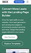 3 Schermata Website Creator/ Builder