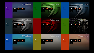 6 Schermata TV Apps Drawer