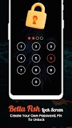 Betta Fish 3D lock screen Ekran Görüntüsü 6