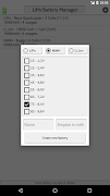 LiPo Battery Manager screenshot 5