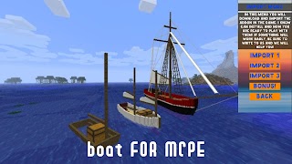 Boat Mod for Minecraft PE syot layar 2